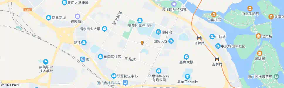 厦门杏北二路_公交站地图_厦门公交_妙搜公交查询2025