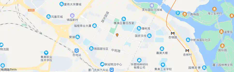 厦门杏北购物广场_公交站地图_厦门公交_妙搜公交查询2025