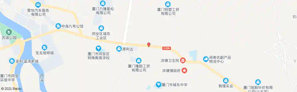 厦门苏厝路口_公交站地图_厦门公交_妙搜公交查询2025