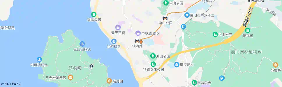 厦门镇海路口_公交站地图_厦门公交_妙搜公交查询2025