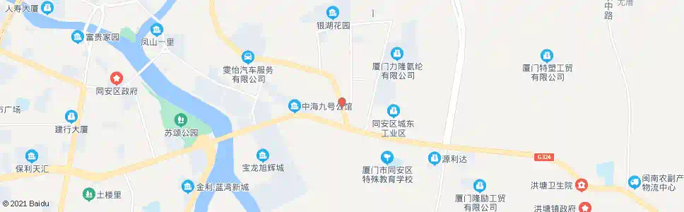 厦门下溪头_公交站地图_厦门公交_妙搜公交查询2025