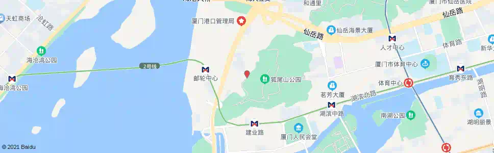 厦门海山路_公交站地图_厦门公交_妙搜公交查询2025