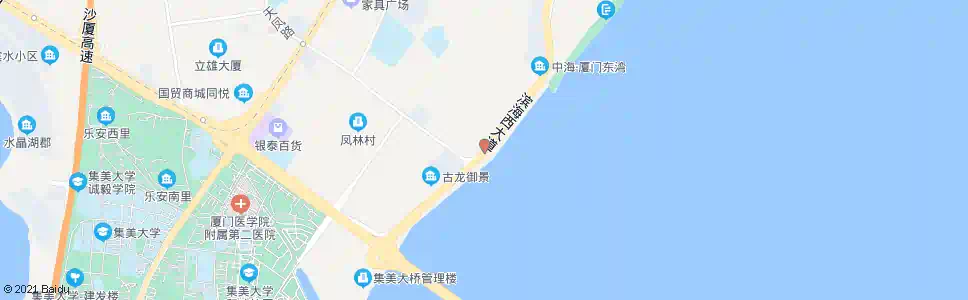 厦门凤林_公交站地图_厦门公交_妙搜公交查询2025