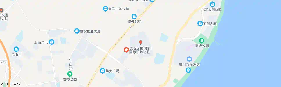 厦门星海湾_公交站地图_厦门公交_妙搜公交查询2025