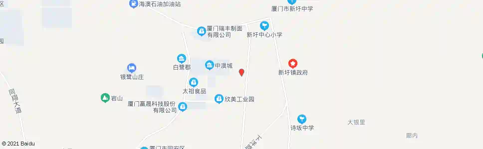 厦门新圩_公交站地图_厦门公交_妙搜公交查询2025