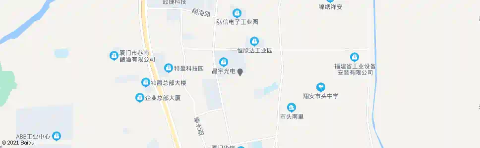 厦门开发晶_公交站地图_厦门公交_妙搜公交查询2025