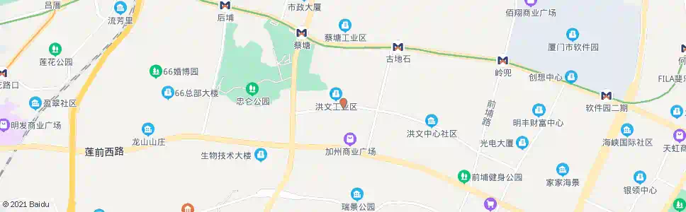 厦门莲前小学_公交站地图_厦门公交_妙搜公交查询2025