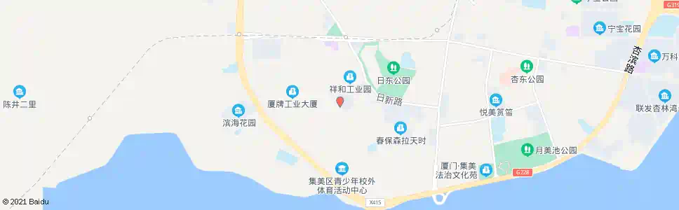厦门马銮公寓_公交站地图_厦门公交_妙搜公交查询2025