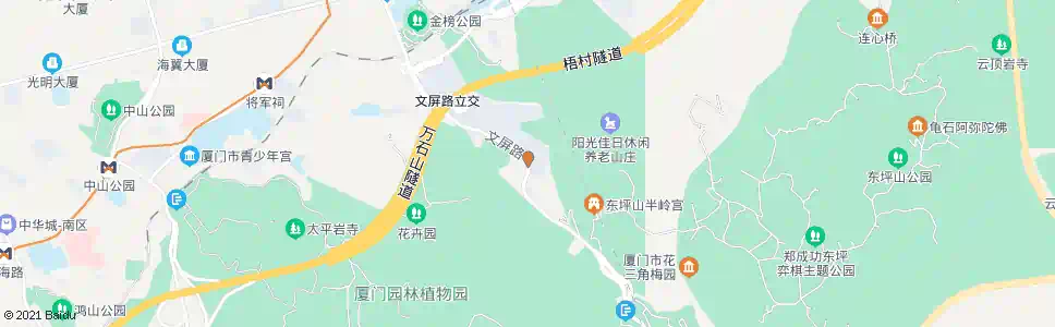 厦门文屏_公交站地图_厦门公交_妙搜公交查询2025