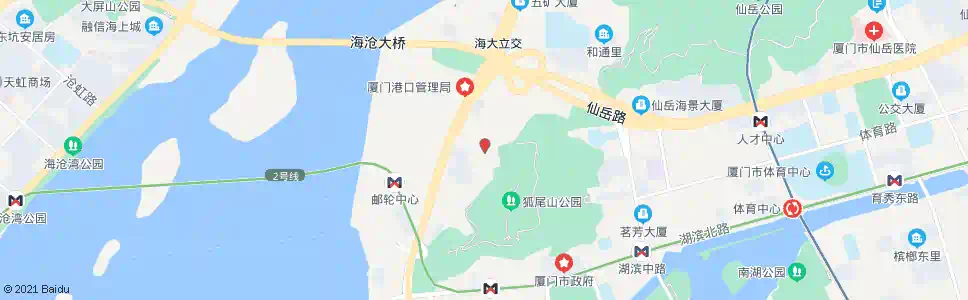 厦门海山东荣广场_公交站地图_厦门公交_妙搜公交查询2025