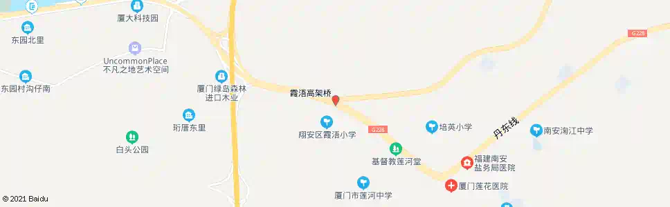 厦门霞浯_公交站地图_厦门公交_妙搜公交查询2025