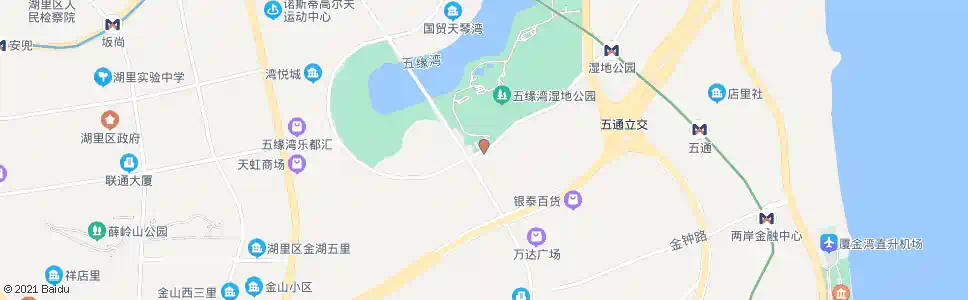 厦门五缘水乡_公交站地图_厦门公交_妙搜公交查询2025
