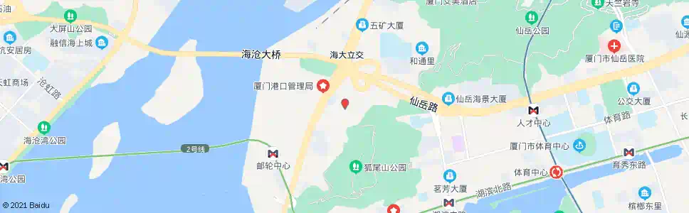 厦门海山东荣社区_公交站地图_厦门公交_妙搜公交查询2025