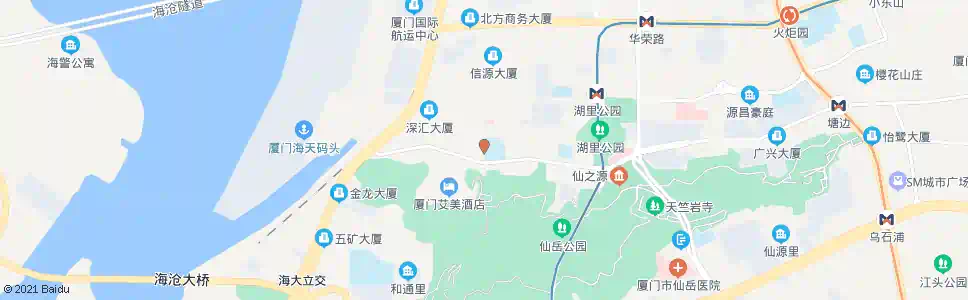 厦门湖里中学_公交站地图_厦门公交_妙搜公交查询2025