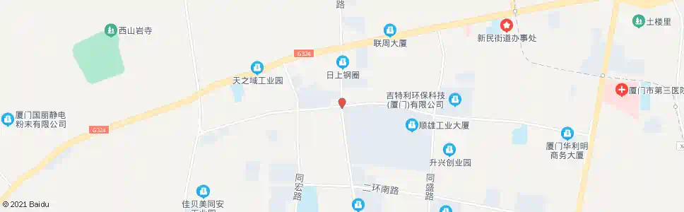 厦门集安路同辉路口_公交站地图_厦门公交_妙搜公交查询2025