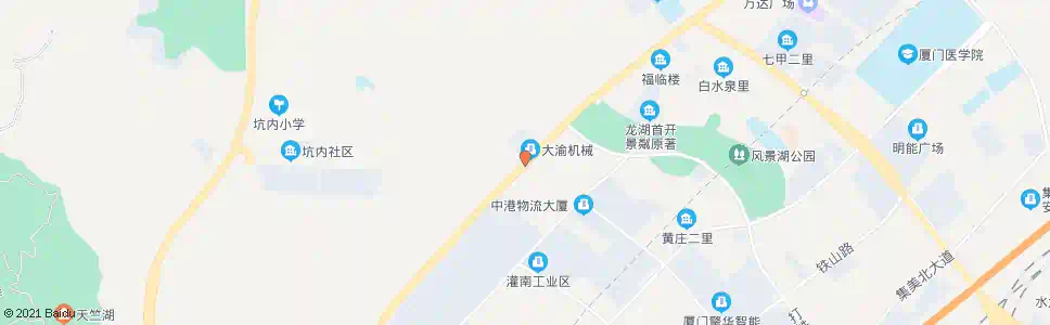 厦门坑内路口_公交站地图_厦门公交_妙搜公交查询2025