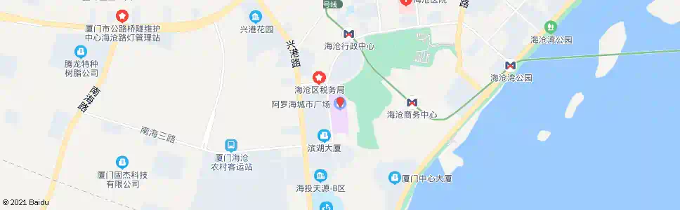 厦门阿罗海商业广场_公交站地图_厦门公交_妙搜公交查询2025