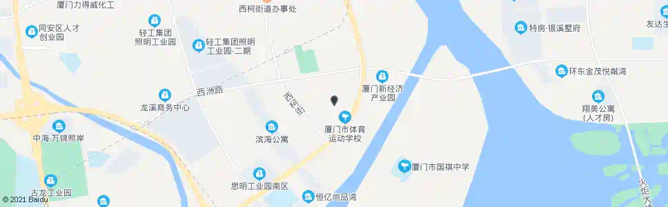 厦门市运动训练中心_公交站地图_厦门公交_妙搜公交查询2025