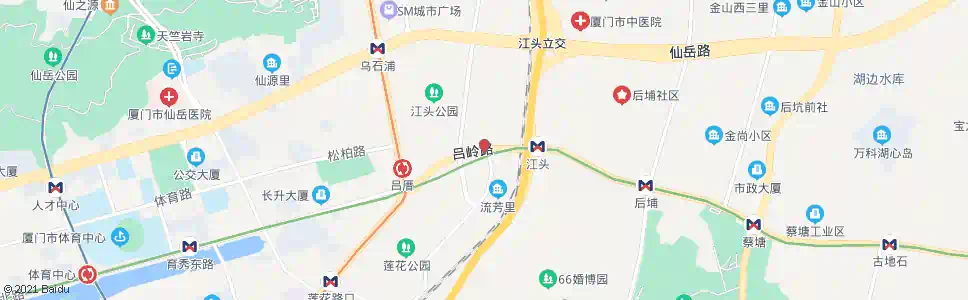 厦门报业大厦_公交站地图_厦门公交_妙搜公交查询2025