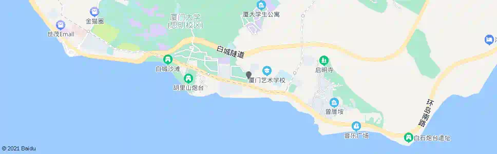 厦门曾厝垵西路_公交站地图_厦门公交_妙搜公交查询2025