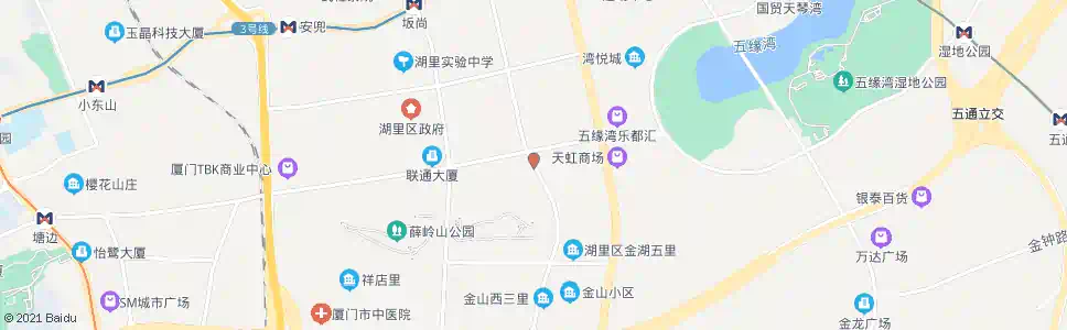 厦门枋湖东路穆厝_公交站地图_厦门公交_妙搜公交查询2025