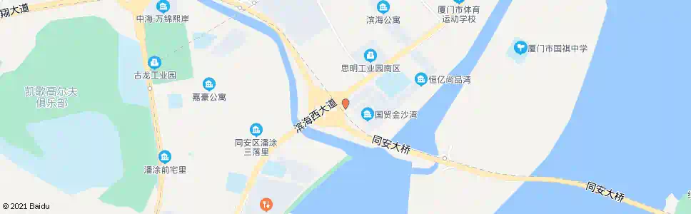 厦门滨海新城西柯枢纽站_公交站地图_厦门公交_妙搜公交查询2025