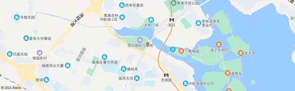 厦门灵玲马戏城_公交站地图_厦门公交_妙搜公交查询2025
