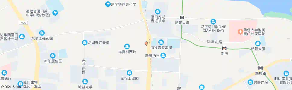 厦门江西公寓_公交站地图_厦门公交_妙搜公交查询2025