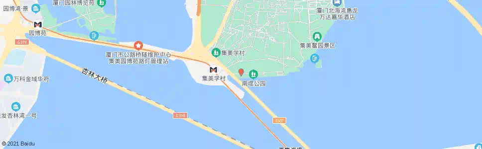 厦门龙舟池公交场站_公交站地图_厦门公交_妙搜公交查询2025