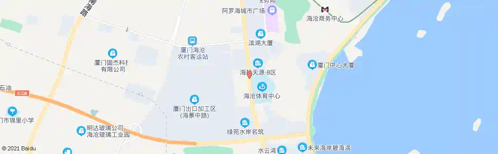 厦门出口加工区大门_公交站地图_厦门公交_妙搜公交查询2025