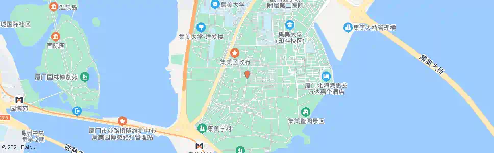 厦门财经学院_公交站地图_厦门公交_妙搜公交查询2025