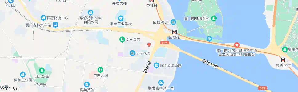 厦门化工学校北门_公交站地图_厦门公交_妙搜公交查询2025