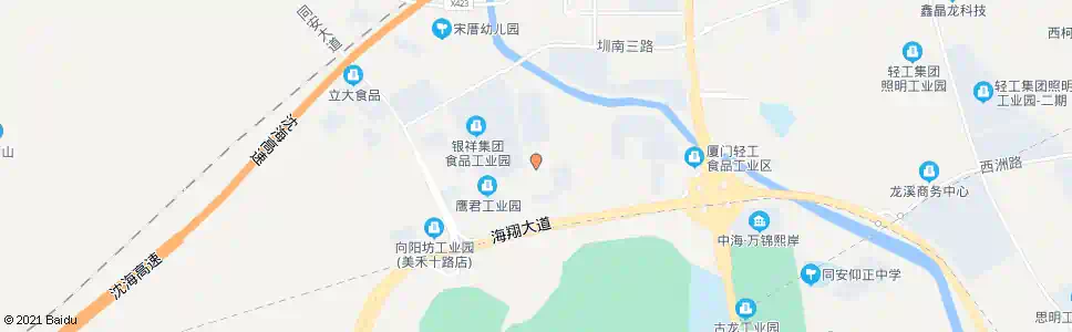 厦门美禾三路2站_公交站地图_厦门公交_妙搜公交查询2025