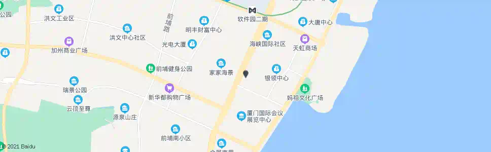 厦门会展北公交场站_公交站地图_厦门公交_妙搜公交查询2025