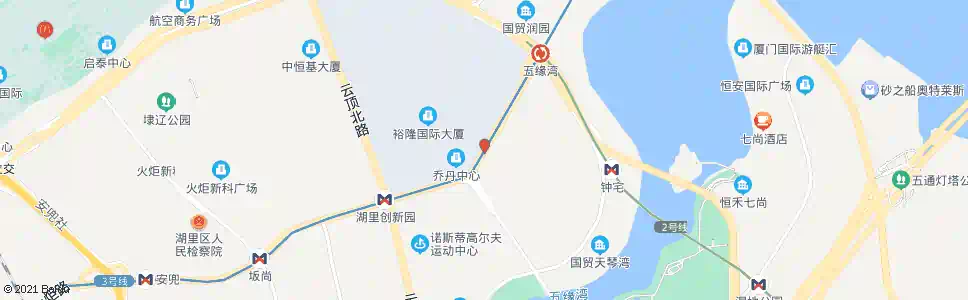 厦门钟宅_公交站地图_厦门公交_妙搜公交查询2025