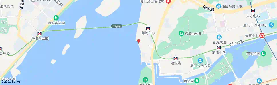 厦门邮轮中心码头_公交站地图_厦门公交_妙搜公交查询2025