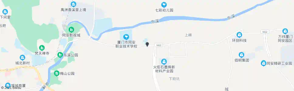 厦门下峰_公交站地图_厦门公交_妙搜公交查询2025