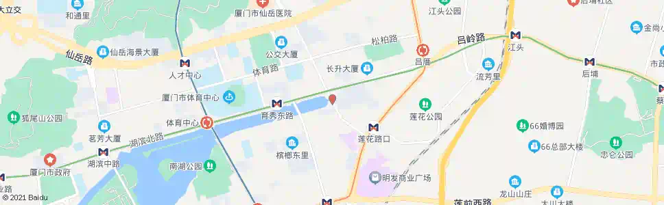 厦门槟榔路口_公交站地图_厦门公交_妙搜公交查询2025