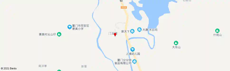 厦门汀溪镇政府_公交站地图_厦门公交_妙搜公交查询2025