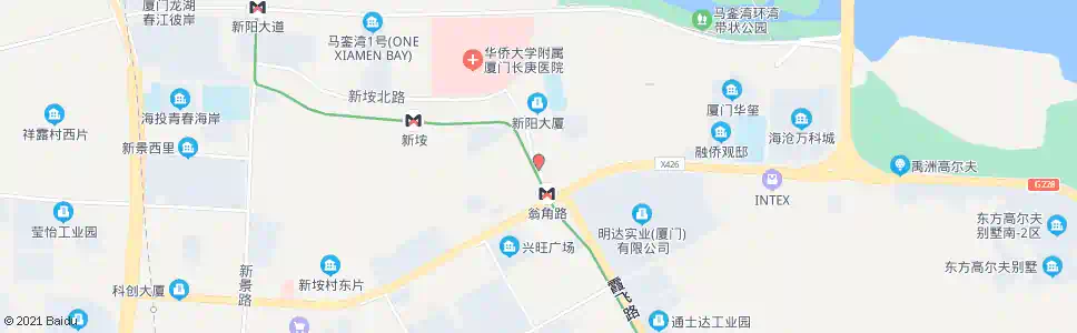 厦门许厝(霞飞路)_公交站地图_厦门公交_妙搜公交查询2025