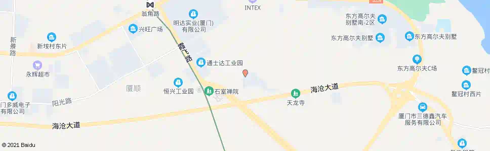 厦门威迪亚科技_公交站地图_厦门公交_妙搜公交查询2025