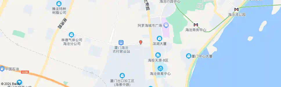 厦门海沧市场_公交站地图_厦门公交_妙搜公交查询2025