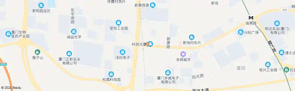 厦门柯达_公交站地图_厦门公交_妙搜公交查询2025