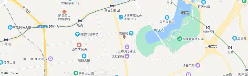 厦门市行政服务中心站东_公交站地图_厦门公交_妙搜公交查询2025