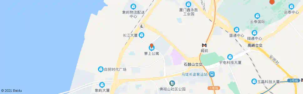 厦门翔鹭花城_公交站地图_厦门公交_妙搜公交查询2025