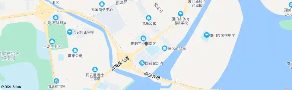 厦门厦门实验中学_公交站地图_厦门公交_妙搜公交查询2025