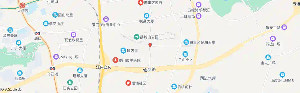 厦门太微山庄_公交站地图_厦门公交_妙搜公交查询2025