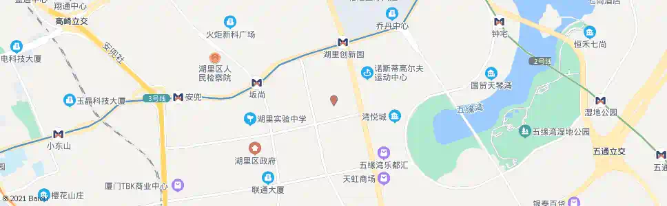 厦门双十中学漳州分校(万益广场)_公交站地图_厦门公交_妙搜公交查询2025