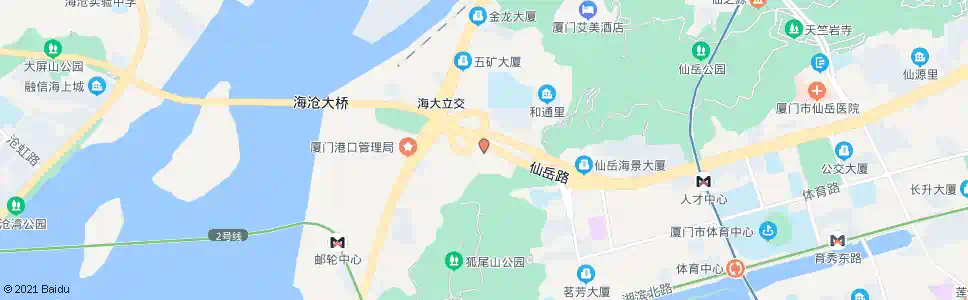 厦门厦门古玩城_公交站地图_厦门公交_妙搜公交查询2025