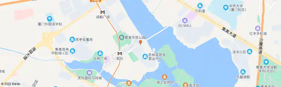 厦门杏林湾营运中心_公交站地图_厦门公交_妙搜公交查询2025